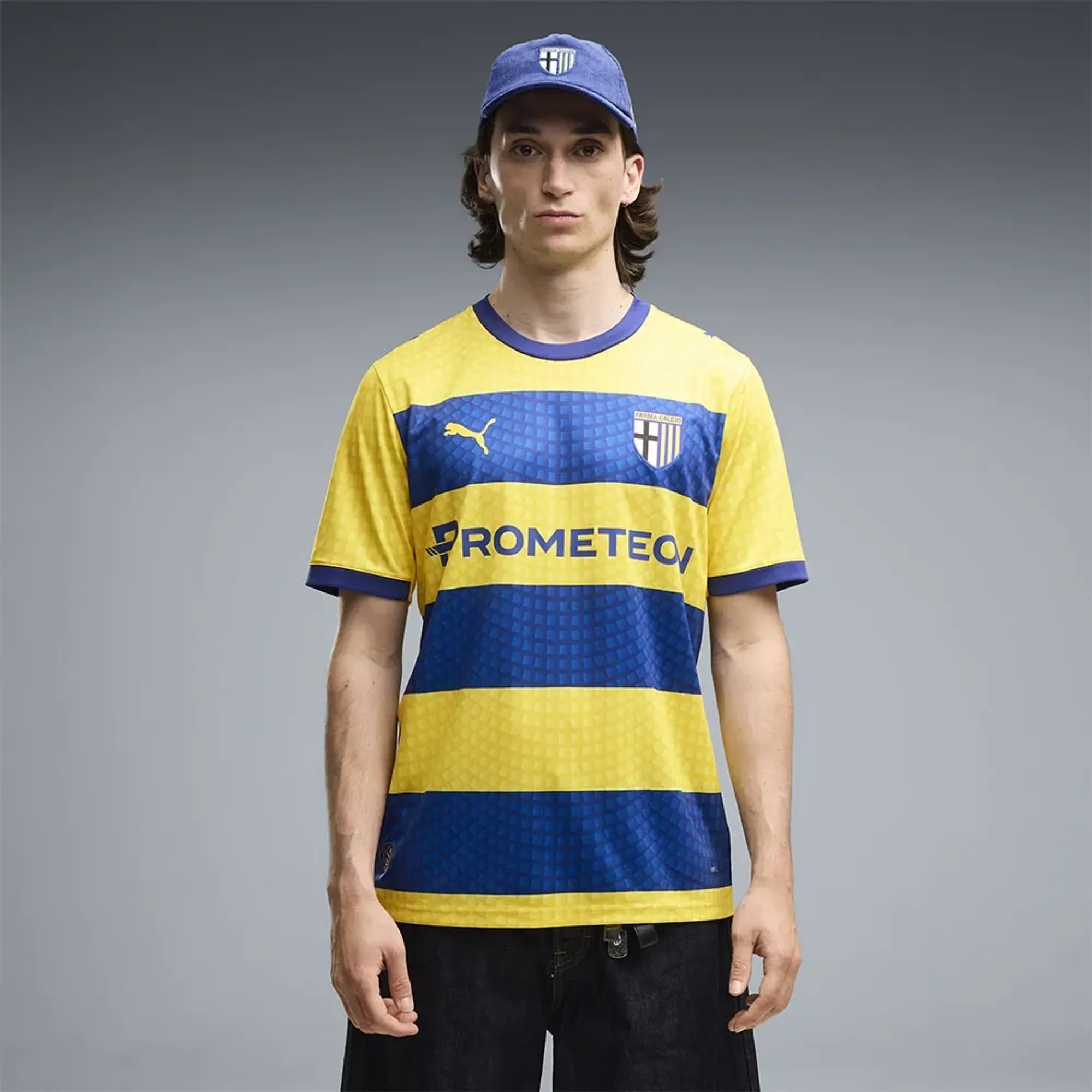 PUMA Parma Calcio 1913 Away Jersey Men in Yellow | Size 3XL