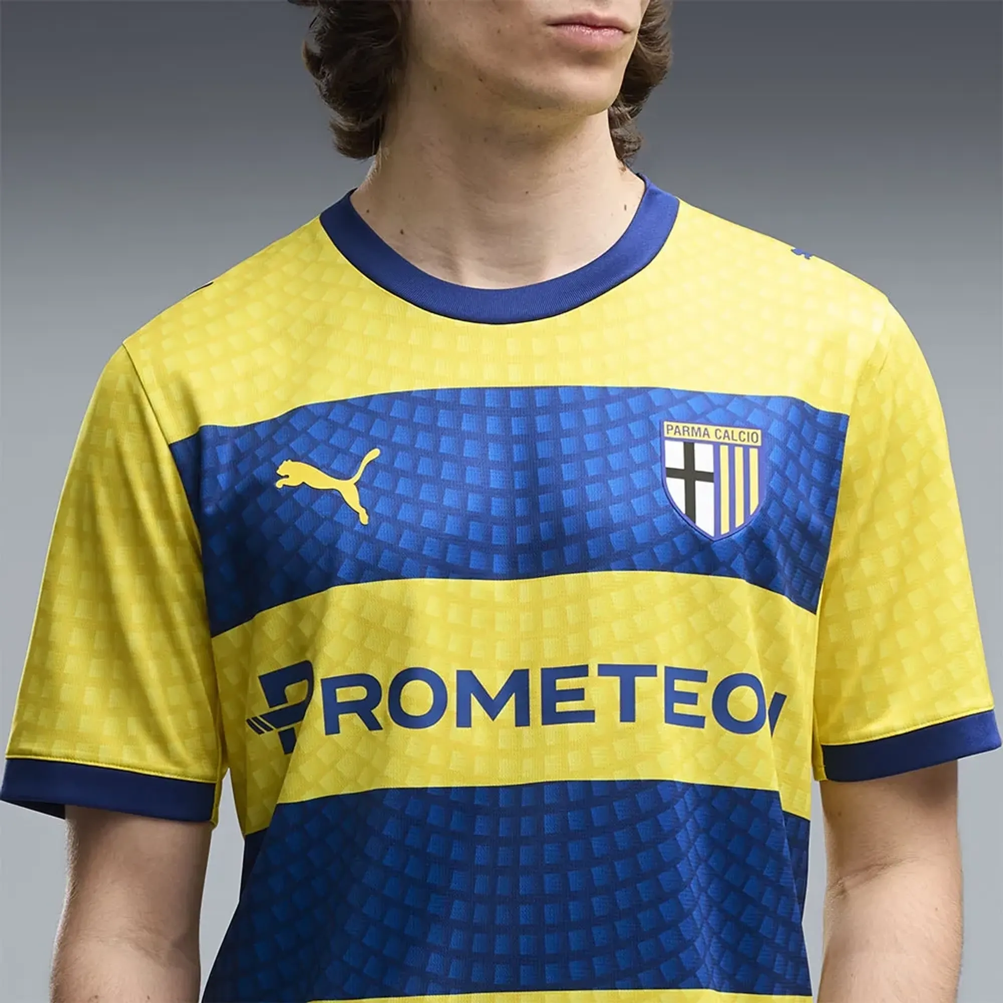 PUMA Parma Calcio 1913 Away Jersey Men in Yellow | Size 3XL