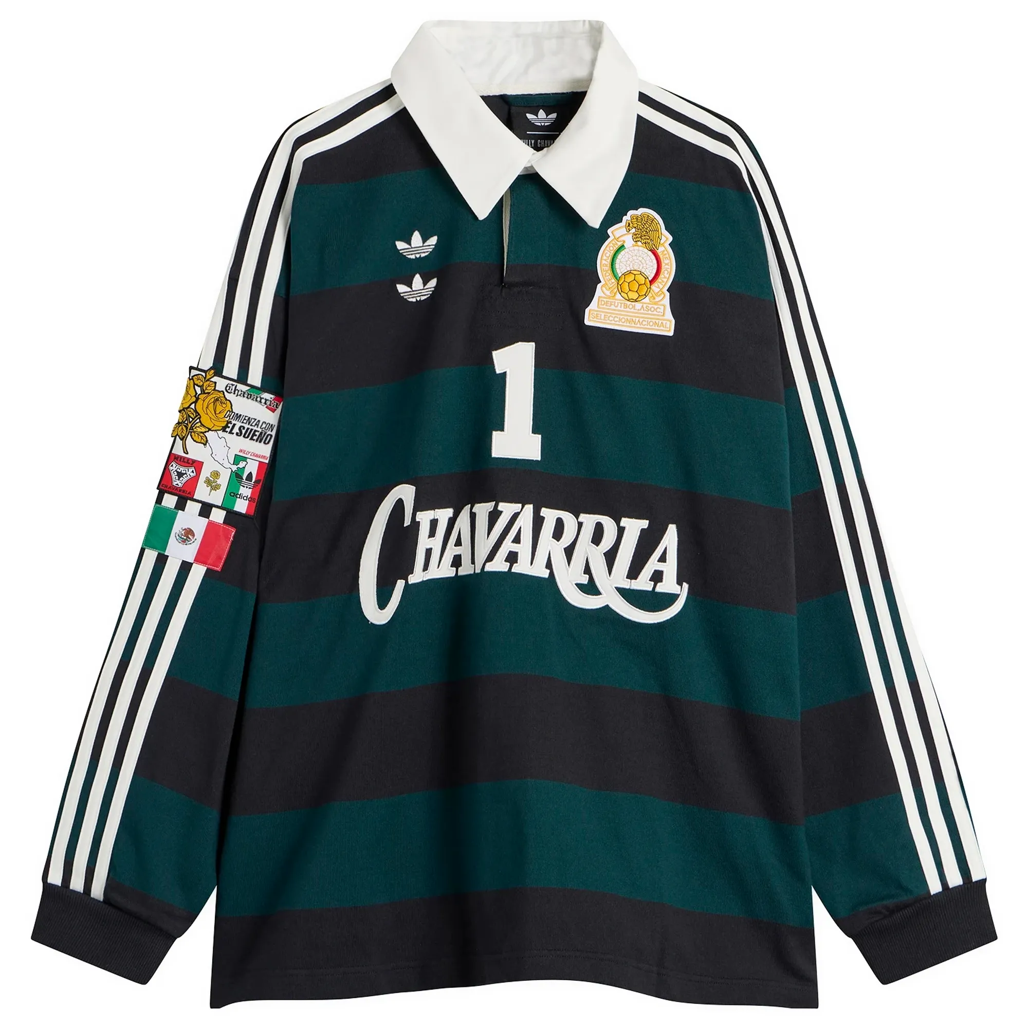 X WILLY CHAVARRIA LS RUGBY SHIRT | KV1977 | FOOTY.COM