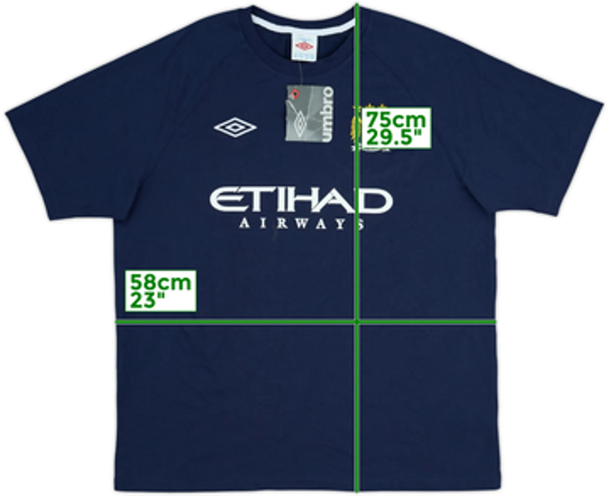 ウェア Manchester City Umbro sweat shirts XXL 2010-11 Manchester City Umbro Tee (XXL) | MCYTR10289716used