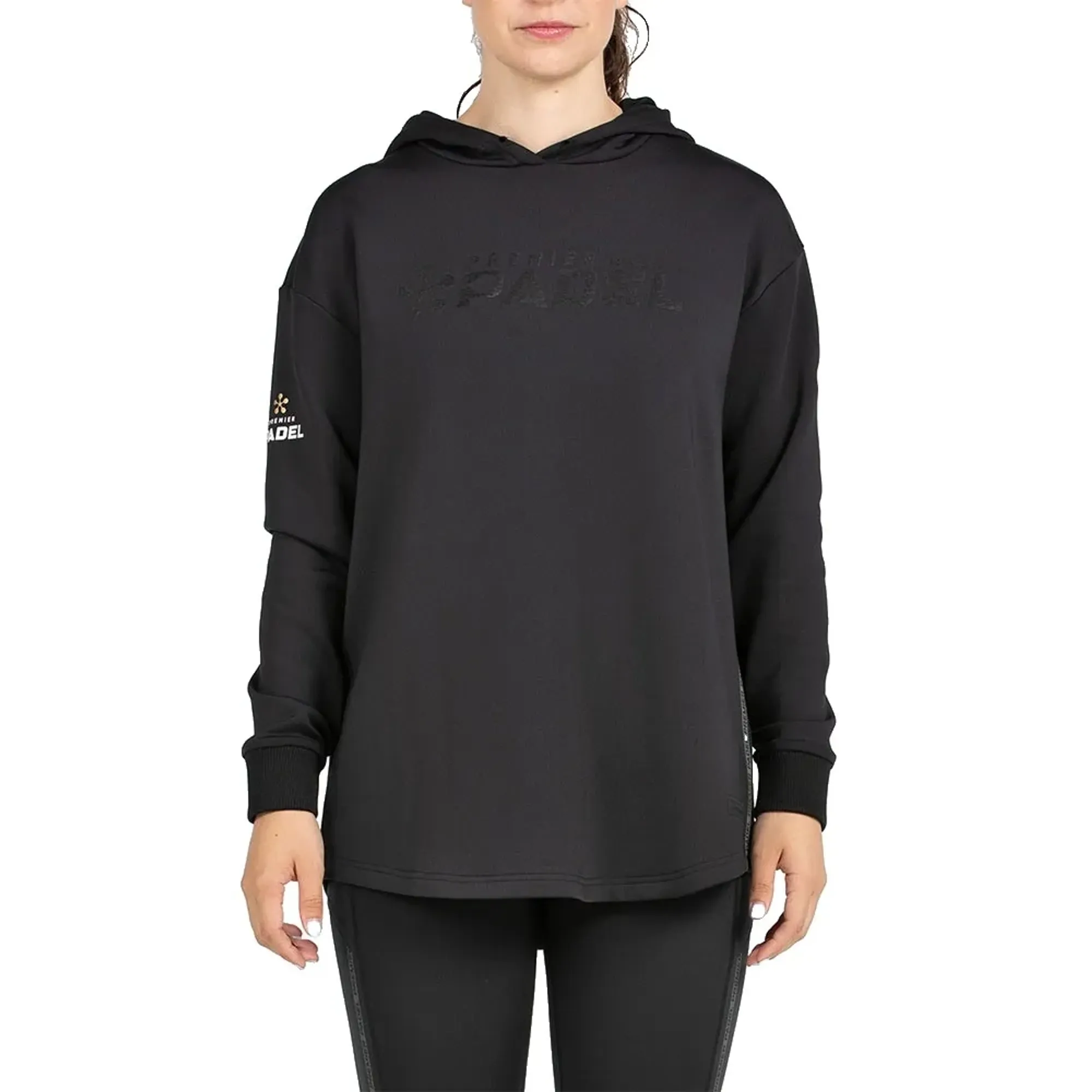 Premier Padel x Bullpadel Hoodie - Black - Womens
