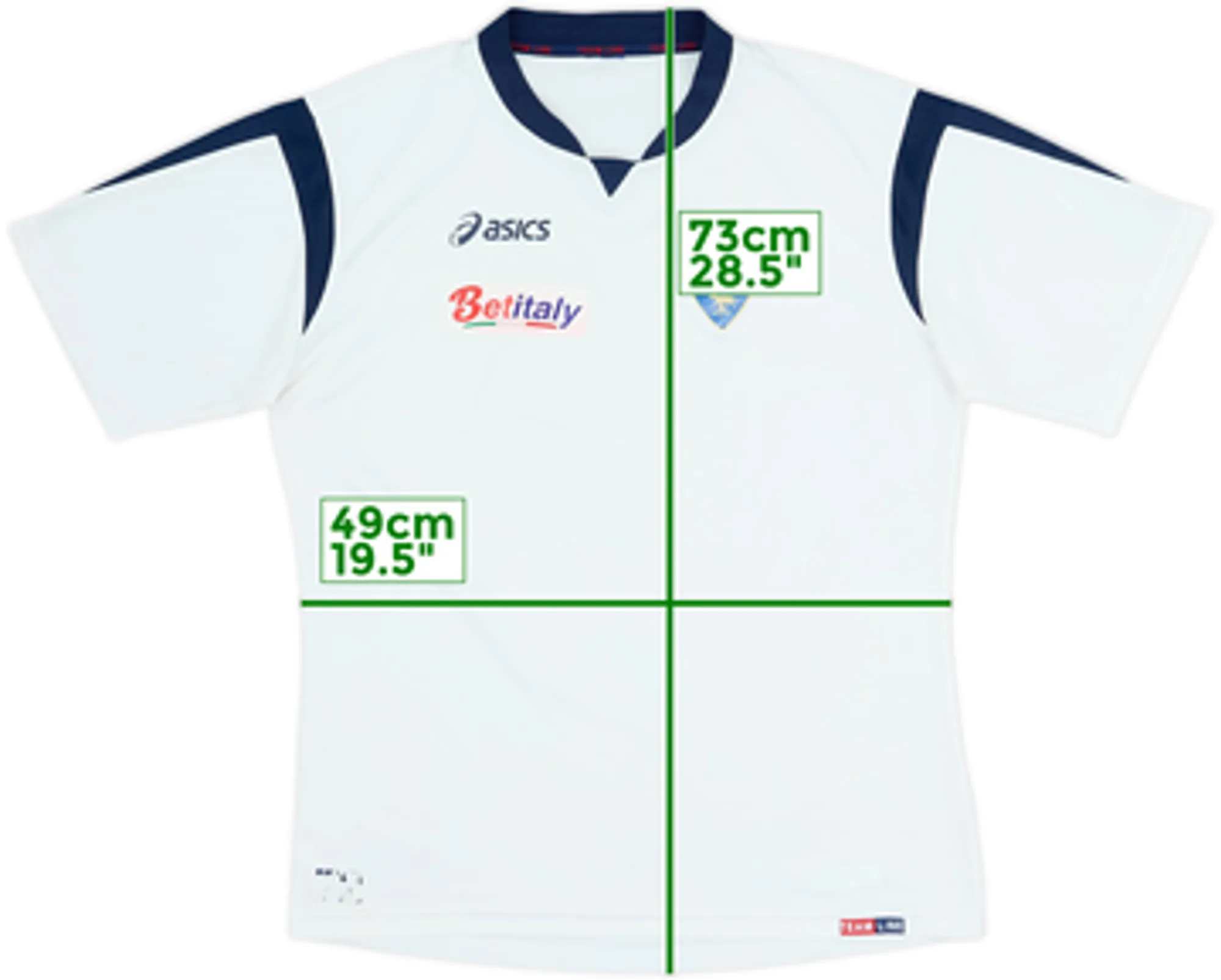 LECCE レッチェ ユニフォーム アシックス asics 2005-2006 2005-06 Lecce Asics Training Shirt - 5/10 - (M) | LECTR0568470used