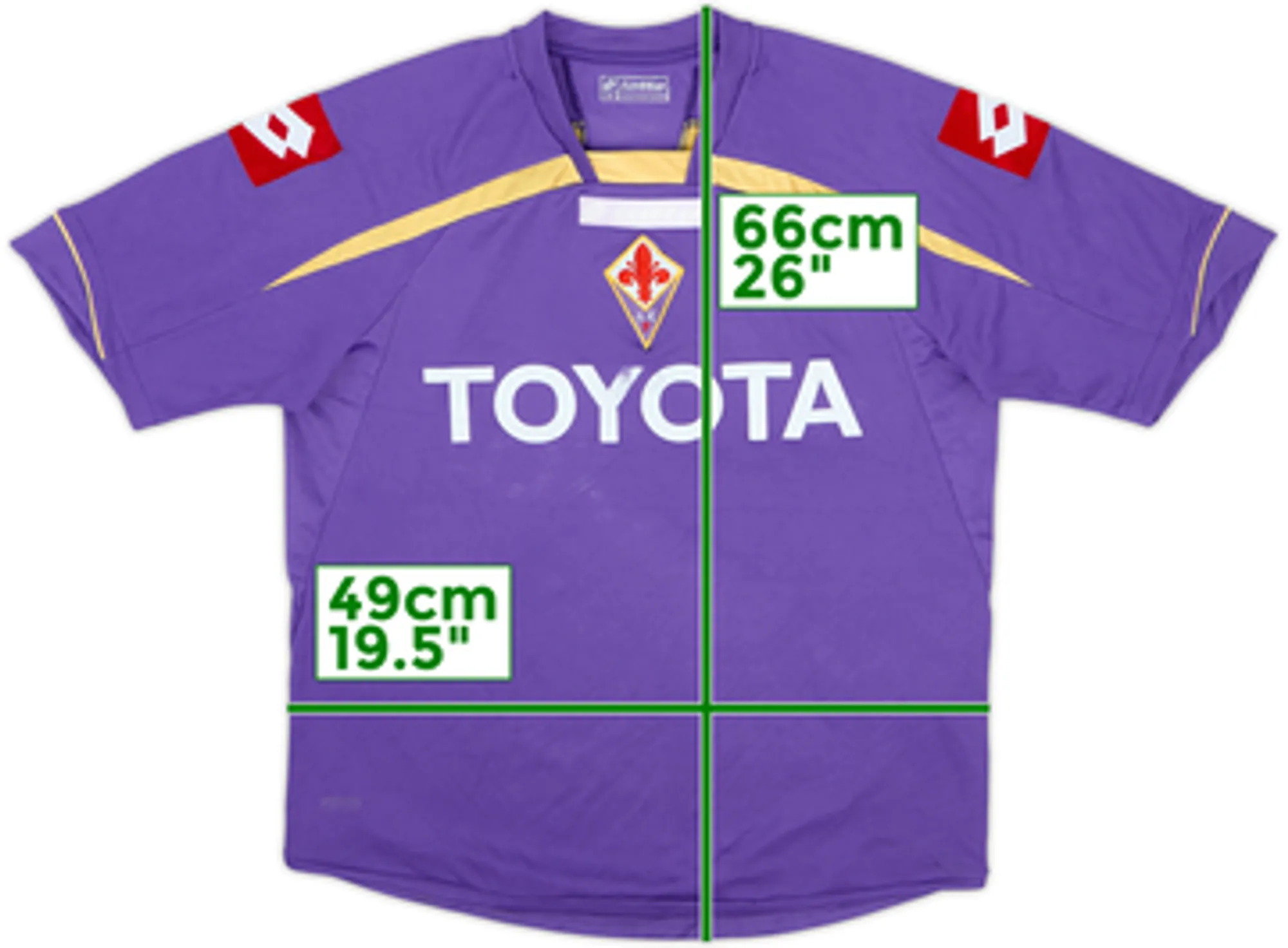 2009-10 Fiorentina Home Shirt - 4/10 - (M)
