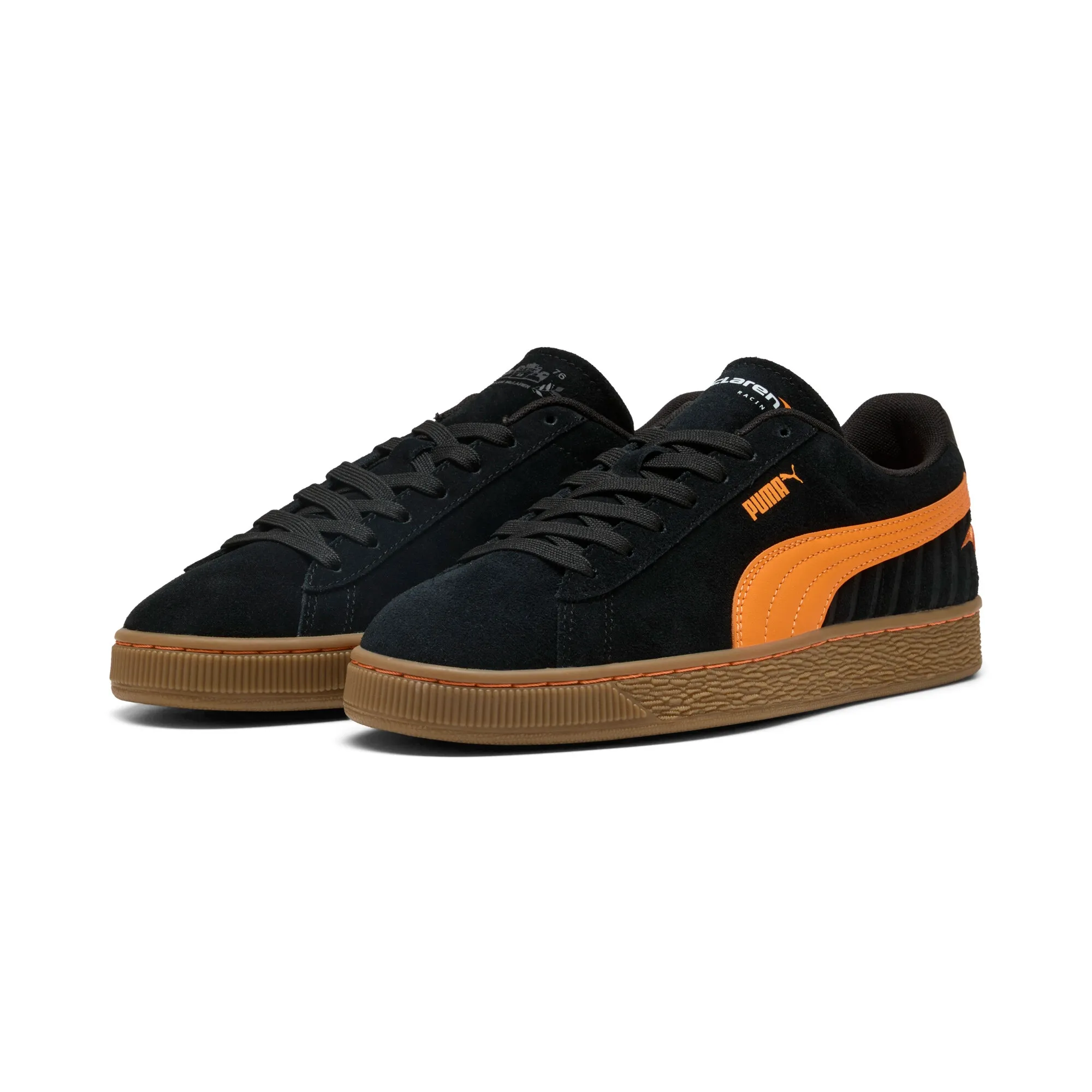 McLAREN RACING Suede OG Sneakers Unisex in Black | Size 10