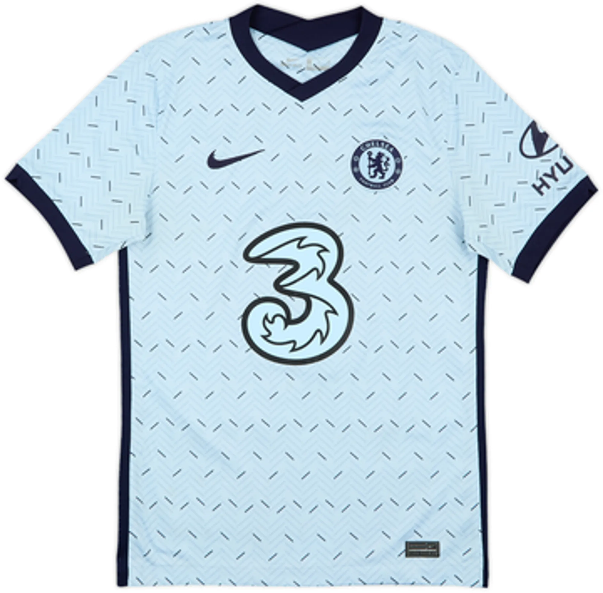 2020-21 Chelsea Away Shirt T. Silva #6 - 7/10 - (S
