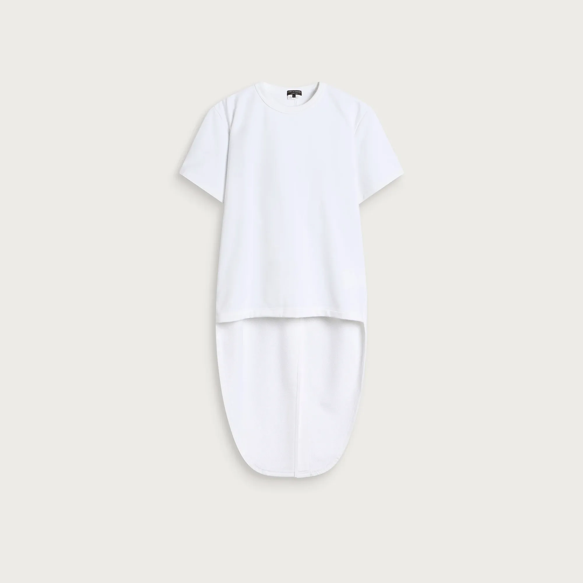 Comme des Garçons Homme Plus Men's Cotton Blend Drop Hem T-Shirt
