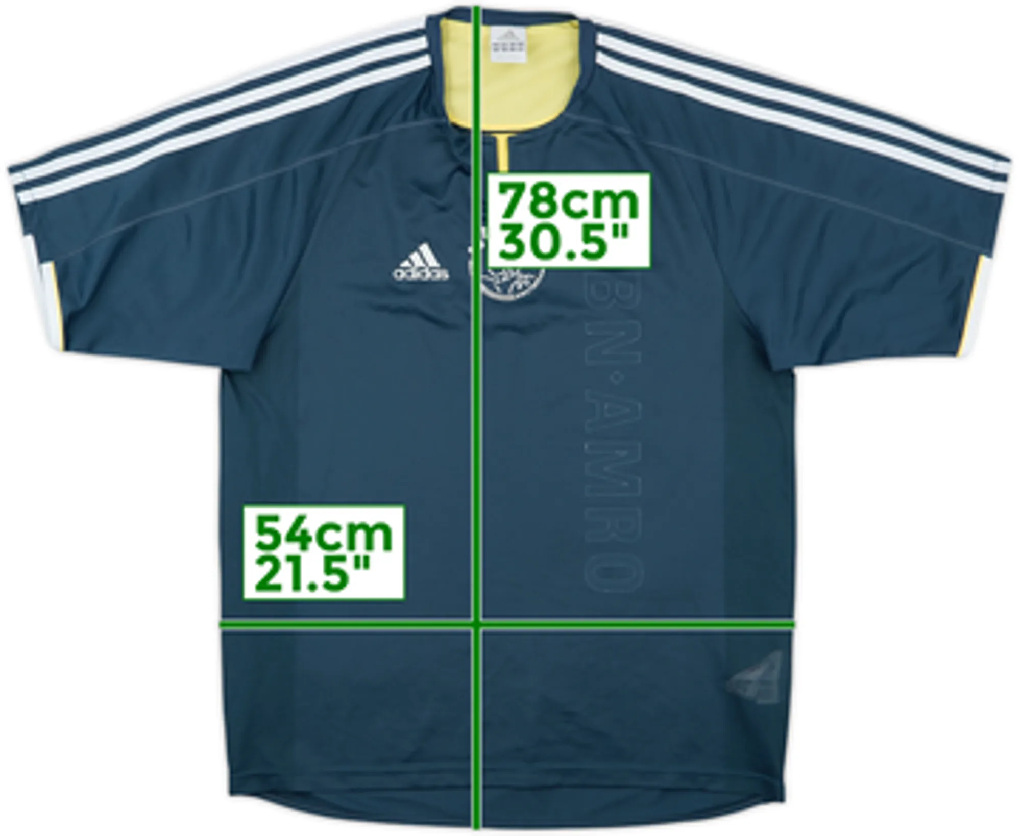 2003-04 Ajax Away Shirt - 3/10 - (M) | AJXA03892123used | FOOTY.COM