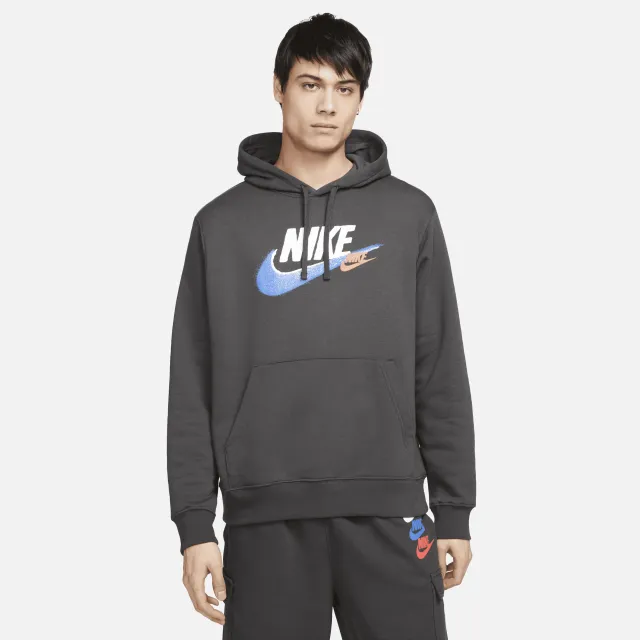 Nike T100 Sport Hoodie - Grey | FOOTY.COM
