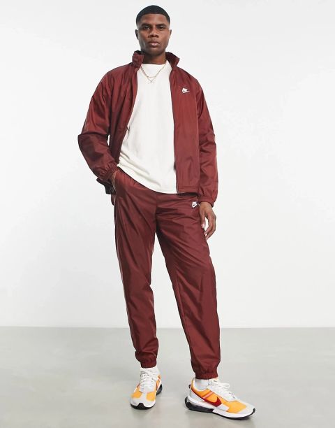 Nike Club Woven Tracksuit In Oxen Brown | DR3337-217 | FOOTY.COM