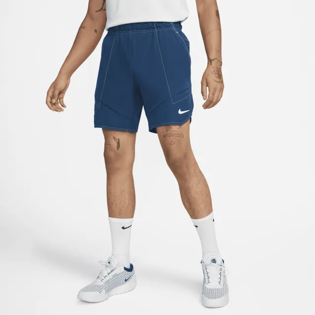 Nike Court Advantage Dri-Fit 7in Shorts Men - Blue | DD8329-460 | FOOTY.COM