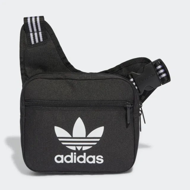 adidas Adicolor Sling Bag - Black | IJ0763 | FOOTY.COM