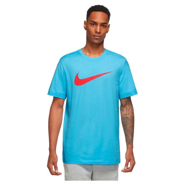 Nike Nsw Swoosh T-shirt - Blue, Blue | DC5094-499 | FOOTY.COM