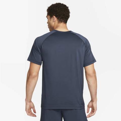 Nike Dri-FIT Ready Men's Short-Sleeve Fitness Top - Blue | DV9815-451 ...