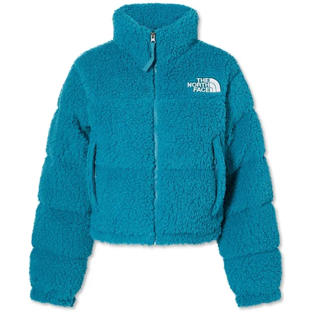 The North Face Sherpa Nuptse Jacket Harbour Blue | NF0A7WSK2W91 | FOOTY.COM