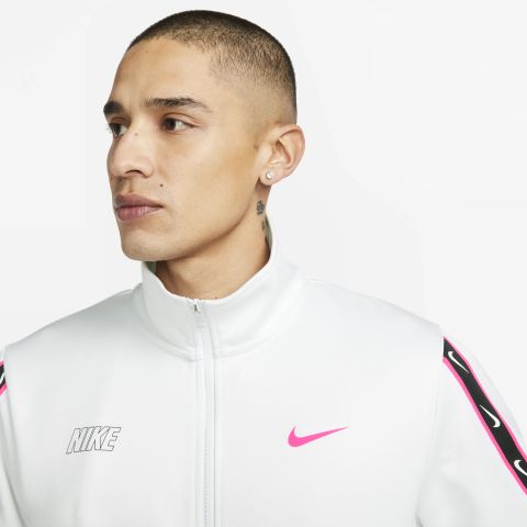 Nike Sportswear Repeat Men's Tracksuit Jacket - White | FD1183-121 ...