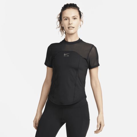 Nike Air Dri-FIT Women's Short-Sleeve Running Top - Black | DX0265-010 ...