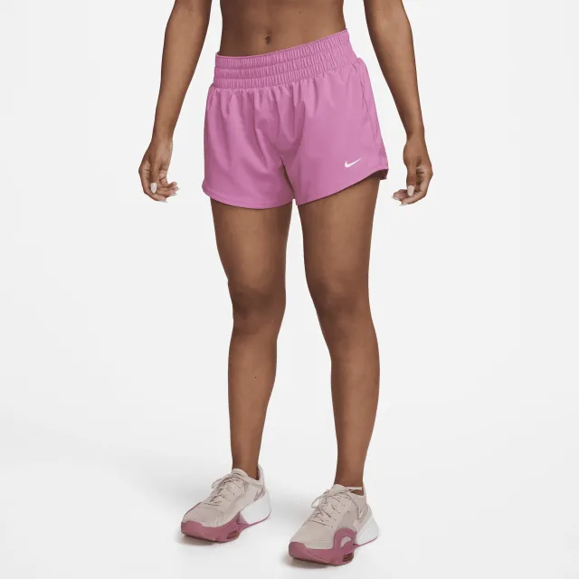 Nike One Women's Dri-FIT Mid-Rise 8cm (approx.) Brief-Lined Shorts ...