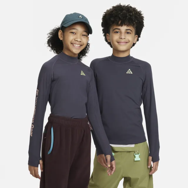 Nike ACG Repel Older Kids' Long-sleeve Top - Grey | FB1328-015 | FOOTY.COM