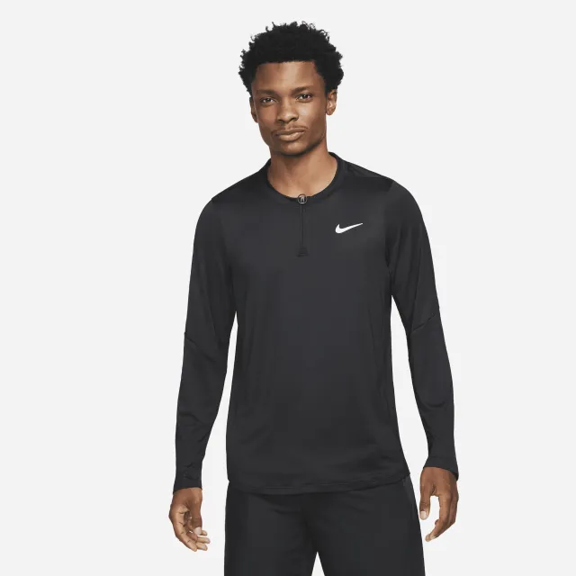 Nike Dri-Fit Advantage Half-Zip Long Sleeve Men - Black | DD8370-010 ...