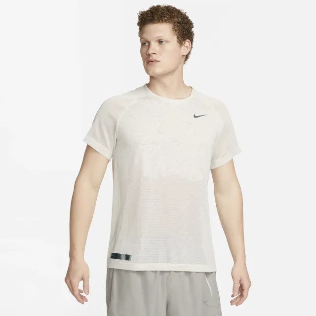 Nike Dri-Fit Advantage Run Divine Techknit Running Shirts Men - White ...