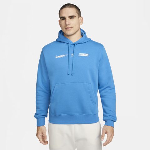 Nike Standard Issue FB Overhead Hoodie - Light Photo Blue | FN4895-435 ...