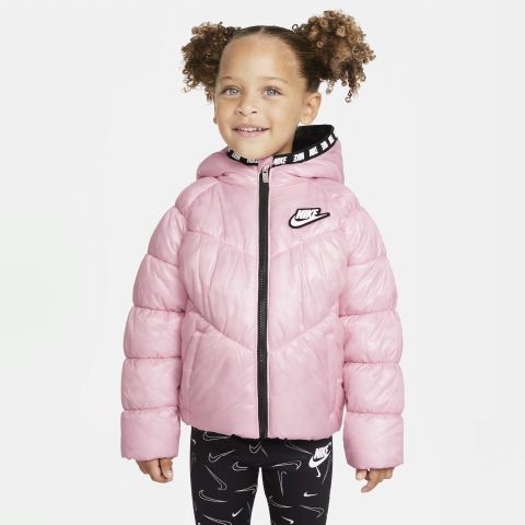 Toddler Puffer Jacket - Pink DO2548-663 | FOOTY.COM