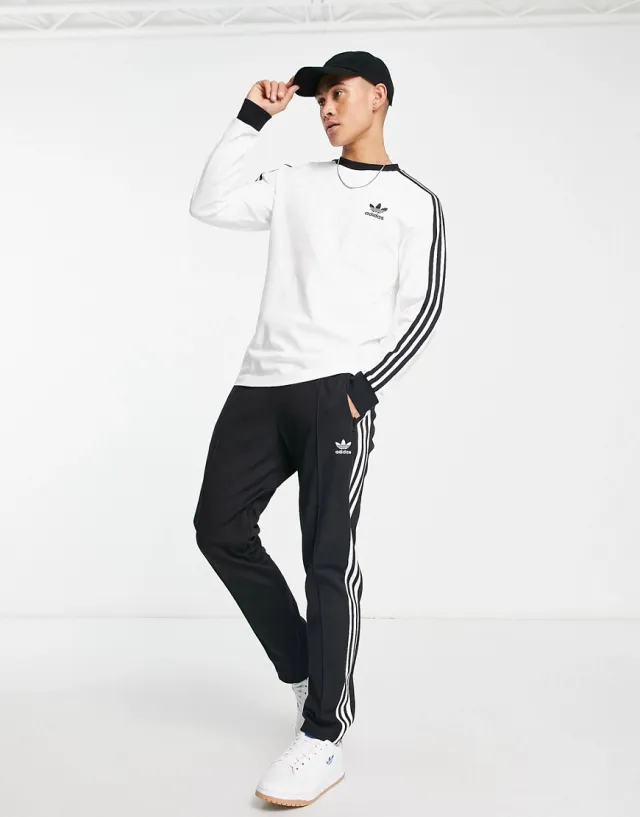 Adidas Originals Essentials Sweatshirt In Grey-White | IA4879 | FOOTY.COM