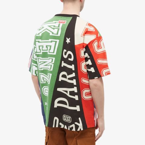 Asics Kenzo PARIS Flags Oversize Tee Multicolor | FD55TS4494SY-MU ...
