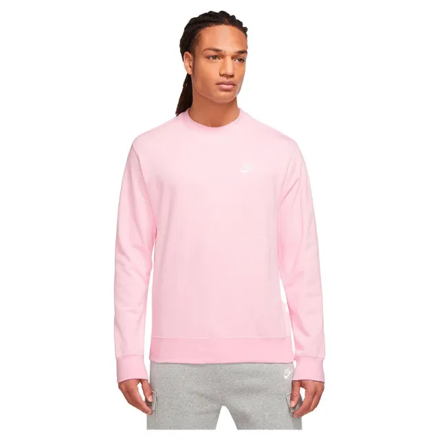 Nike NSW Club Crew Sweater Mens - Pink | BV2666-663 | FOOTY.COM