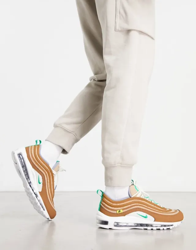 Nike Air Max 97 Trainers In Brown | DV2621-200 | FOOTY.COM
