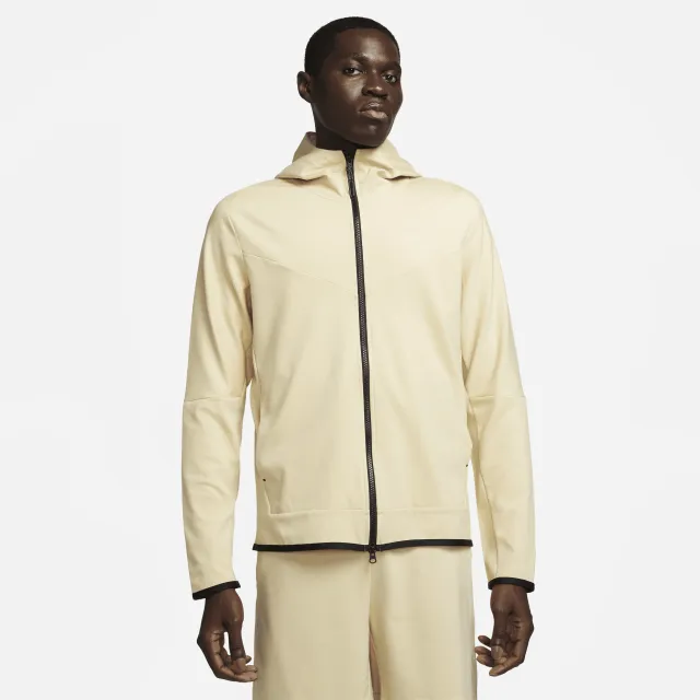 Nike Hoodie Tech Fleece Essentials Full Zip Lightweight - Yellow ...